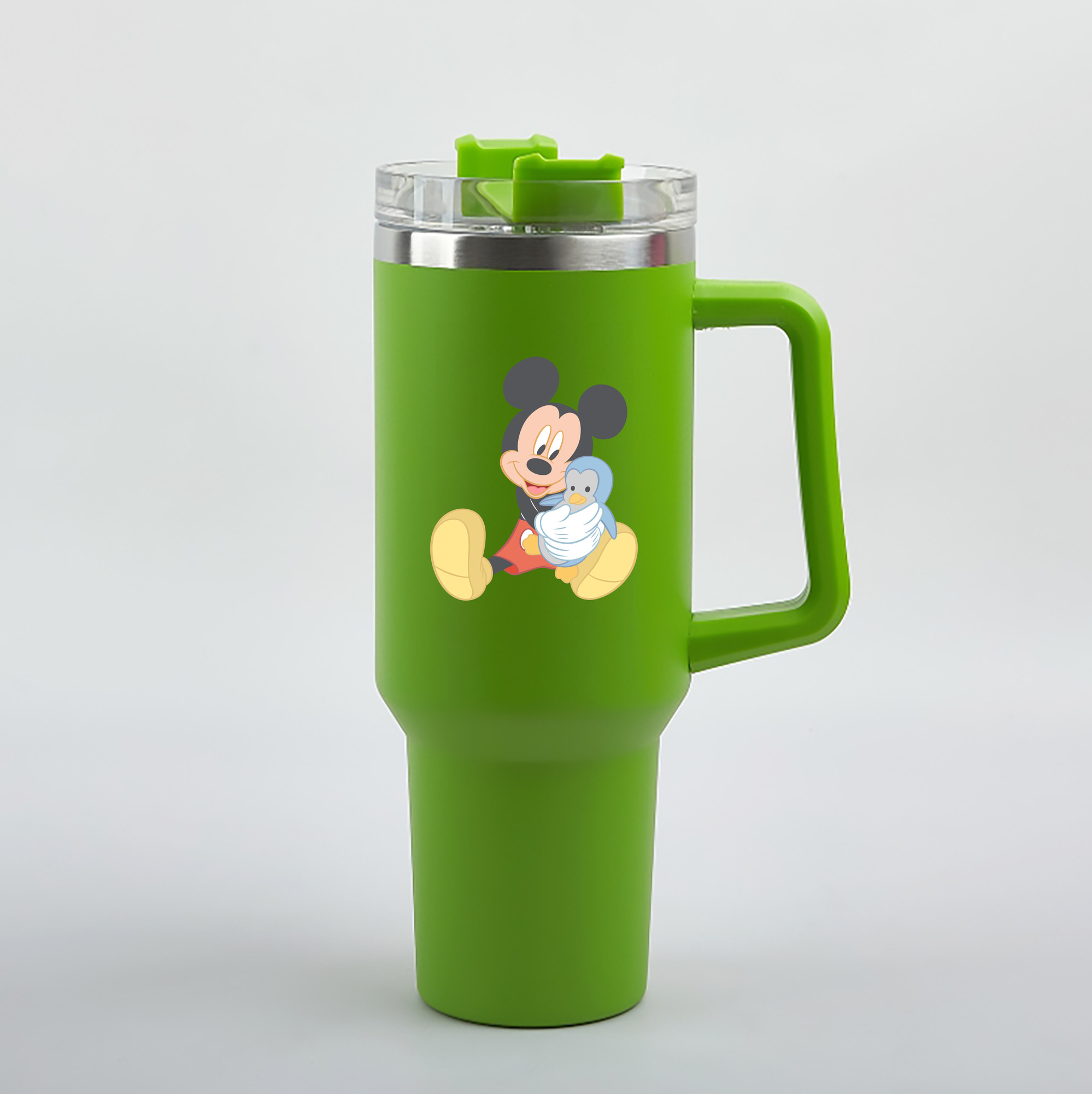 （画像用） ミッキーマウス Mickey Mouse 1200mL車用タンブラー（カラープリント）